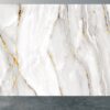 White Gold Marble Wallpaper - Self Adhesive Wallpaper, Luxurious Wall Art Marble Wall Design, Wall Decoration, Removable Wallpaper