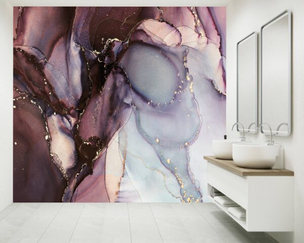 Abstract Marble Effect Wallpaper Photo Wall Mural Wall UV Print Decal Wall Art Décor