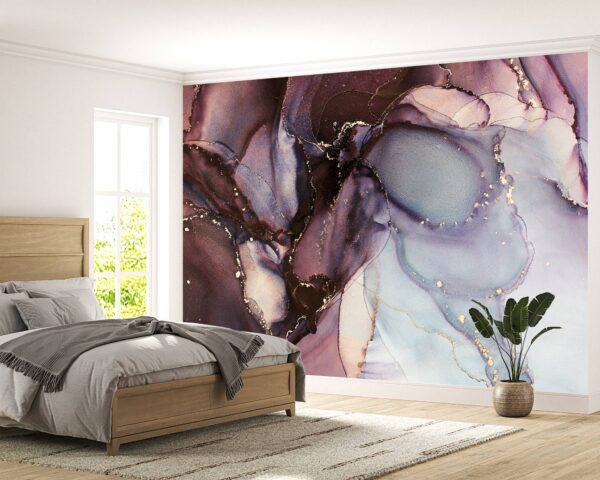 Abstract Marble Effect Wallpaper Photo Wall Mural Wall UV Print Decal Wall Art Décor