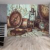 Antique Pirate Items Wallpaper Photo Wall Mural Wall UV Print Decal Wall Art Décor