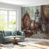 Antique Pirate Items Wallpaper Photo Wall Mural Wall UV Print Decal Wall Art Décor