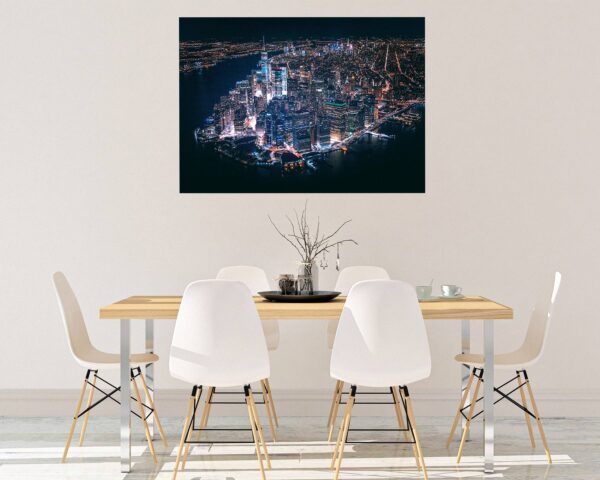 New York Wall Sticker - Self Adhesive Wall Sticker, City Landscape Art, Wall Decoration, Removable Vinyl, Easy To Install