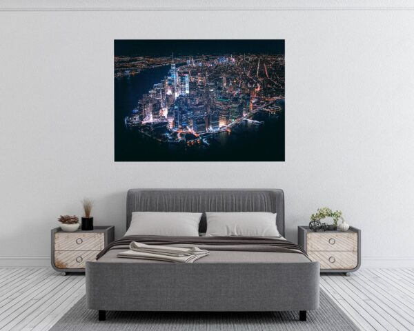 New York Wall Sticker - Self Adhesive Wall Sticker, City Landscape Art, Wall Decoration, Removable Vinyl, Easy To Install