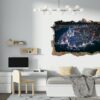 New York Wall Sticker - Self Adhesive Wall Sticker, City Landscape Art, Wall Decoration, Removable Vinyl, Easy To Install