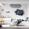 New York Wall Sticker - Self Adhesive Wall Sticker, City Landscape Art, Wall Decoration, Removable Vinyl, Easy To Install