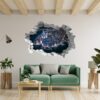 New York Wall Sticker - Self Adhesive Wall Sticker, City Landscape Art, Wall Decoration, Removable Vinyl, Easy To Install