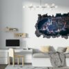 New York Wall Sticker - Self Adhesive Wall Sticker, City Landscape Art, Wall Decoration, Removable Vinyl, Easy To Install