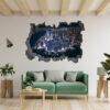 New York Wall Sticker - Self Adhesive Wall Sticker, City Landscape Art, Wall Decoration, Removable Vinyl, Easy To Install