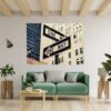 New York Wall Sticker - Self Adhesive Wall Sticker, City Landscape Art, Wall Decoration, Removable Vinyl, Easy To Install