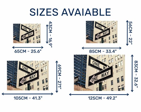 New York Wall Sticker - Self Adhesive Wall Sticker, City Landscape Art, Wall Decoration, Removable Vinyl, Easy To Install