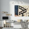 New York Wall Sticker - Self Adhesive Wall Sticker, City Landscape Art, Wall Decoration, Removable Vinyl, Easy To Install