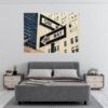 New York Wall Sticker - Self Adhesive Wall Sticker, City Landscape Art, Wall Decoration, Removable Vinyl, Easy To Install