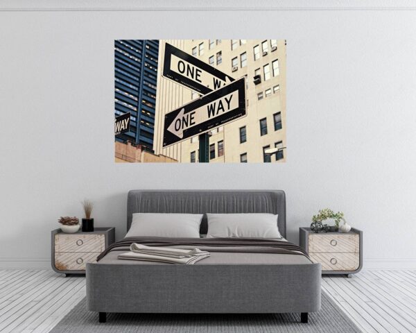 New York Wall Sticker - Self Adhesive Wall Sticker, City Landscape Art, Wall Decoration, Removable Vinyl, Easy To Install