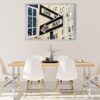 New York Wall Sticker - Self Adhesive Wall Sticker, City Landscape Art, Wall Decoration, Removable Vinyl, Easy To Install