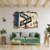 New York Wall Sticker - Self Adhesive Wall Sticker, City Landscape Art, Wall Decoration, Removable Vinyl, Easy To Install