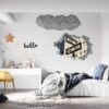 New York Wall Sticker - Self Adhesive Wall Sticker, City Landscape Art, Wall Decoration, Removable Vinyl, Easy To Install