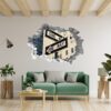 New York Wall Sticker - Self Adhesive Wall Sticker, City Landscape Art, Wall Decoration, Removable Vinyl, Easy To Install