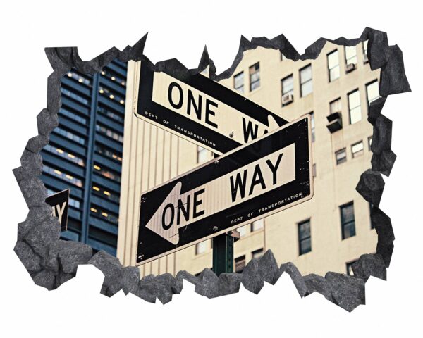 New York Wall Sticker - Self Adhesive Wall Sticker, City Landscape Art, Wall Decoration, Removable Vinyl, Easy To Install