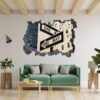 New York Wall Sticker - Self Adhesive Wall Sticker, City Landscape Art, Wall Decoration, Removable Vinyl, Easy To Install