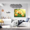 Wall Sticker Forest - Flower Wall Decal, Self Adhesive, Removable Vinyl, Easy to Install, Wall Decoration, Flower Wall Mural