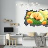 Wall Sticker Forest - Flower Wall Decal, Self Adhesive, Removable Vinyl, Easy to Install, Wall Decoration, Flower Wall Mural