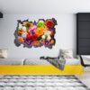 Wall Flower Sicker - Flower Wall Decal, Peel and Sick, Removable Vinyl, Easy to Install, Wall Decor, Flower Wall Mural