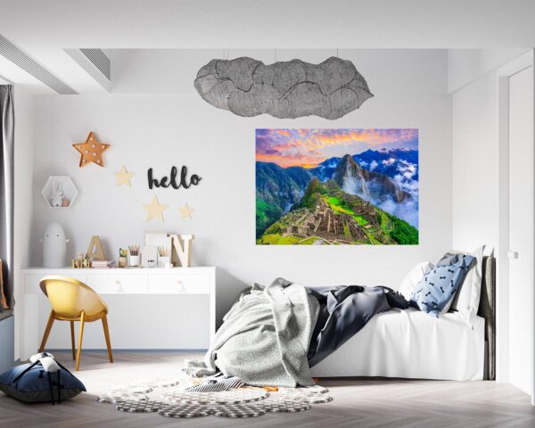 Mountain Wall Decor - Peel and Stick Wall Decal, Vinyl Print ,Nature Wall Decal, Wall Decor for Bedroom, Easy To apply, Wall Decor, Living Room Wall Sticker