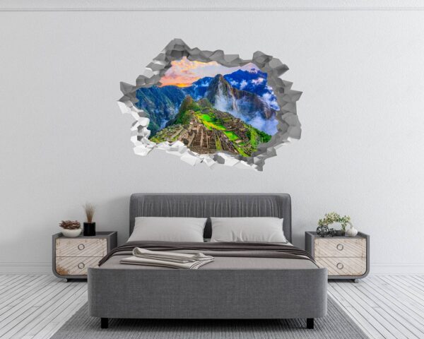 Mountain Wall Decor - Peel and Stick Wall Decal, Vinyl Print ,Nature Wall Decal, Wall Decor for Bedroom, Easy To apply, Wall Decor, Living Room Wall Sticker