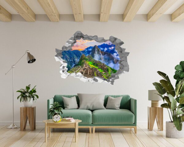 Mountain Wall Decor - Peel and Stick Wall Decal, Vinyl Print ,Nature Wall Decal, Wall Decor for Bedroom, Easy To apply, Wall Decor, Living Room Wall Sticker