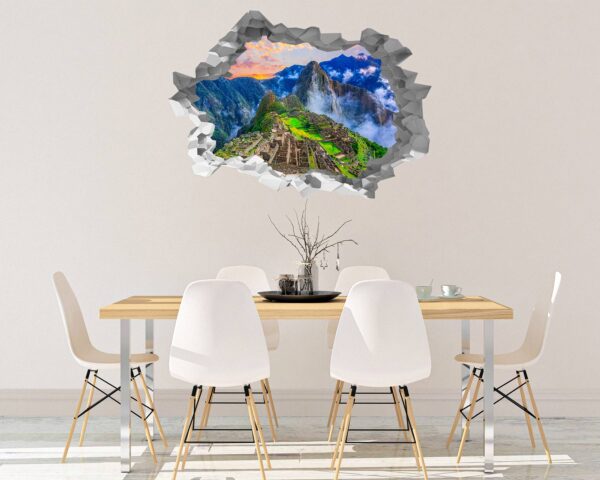 Mountain Wall Decor - Peel and Stick Wall Decal, Vinyl Print ,Nature Wall Decal, Wall Decor for Bedroom, Easy To apply, Wall Decor, Living Room Wall Sticker