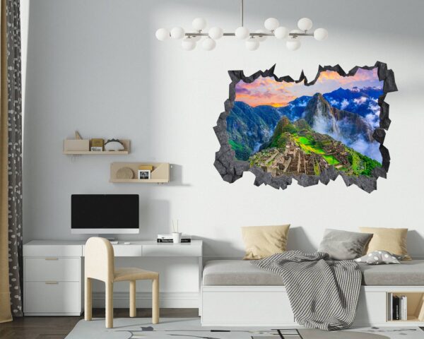 Mountain Wall Decor - Peel and Stick Wall Decal, Vinyl Print ,Nature Wall Decal, Wall Decor for Bedroom, Easy To apply, Wall Decor, Living Room Wall Sticker