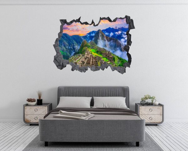 Mountain Wall Decor - Peel and Stick Wall Decal, Vinyl Print ,Nature Wall Decal, Wall Decor for Bedroom, Easy To apply, Wall Decor, Living Room Wall Sticker