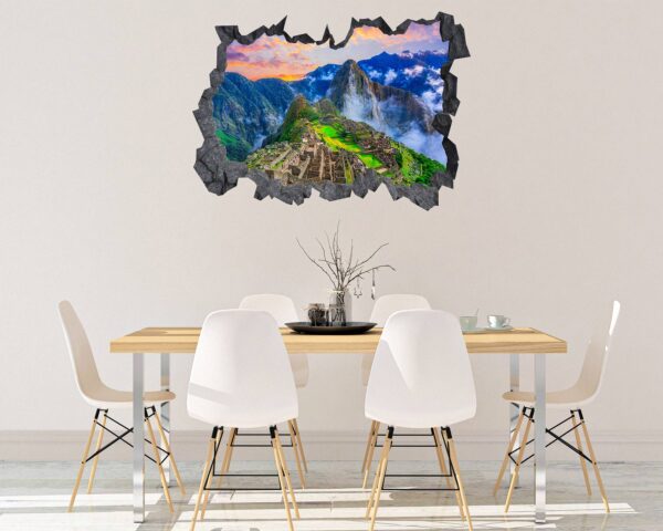 Mountain Wall Decor - Peel and Stick Wall Decal, Vinyl Print ,Nature Wall Decal, Wall Decor for Bedroom, Easy To apply, Wall Decor, Living Room Wall Sticker