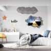 Mountain Wall Decor - Peel and Stick Wall Decal, Vinyl Print ,Nature Wall Decal, Wall Decor for Bedroom, Easy To apply, Wall Decor, Living Room Wall Sticker