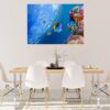 Sea Aquarium Wall Decal - Peel and Stick Removable Wall Art - Printable Ocean Wall Art - Perfect for Bedroom and Living Room Wall Decoration