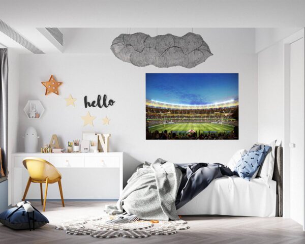 Rugby Wall Decal - Sport Wall Sticker, Bedroom Wall Sticker, Wall Art Sport, Printable Wall Art, Removable Wall Sticker