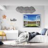 Rugby Wall Decal - Sport Wall Sticker, Bedroom Wall Sticker, Wall Art Sport, Printable Wall Art, Removable Wall Sticker