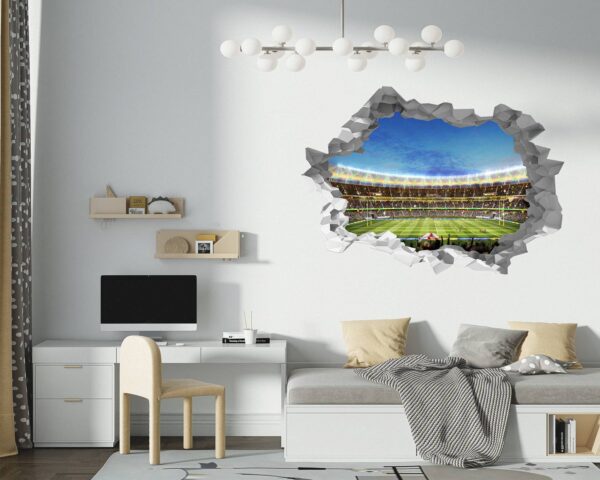 Rugby Wall Decal - Sport Wall Sticker, Bedroom Wall Sticker, Wall Art Sport, Printable Wall Art, Removable Wall Sticker