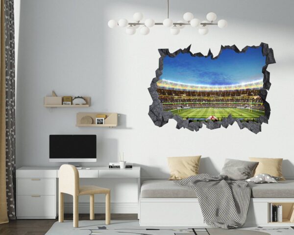 Rugby Wall Decal - Sport Wall Sticker, Bedroom Wall Sticker, Wall Art Sport, Printable Wall Art, Removable Wall Sticker