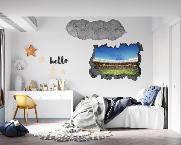 Rugby Wall Decal - Sport Wall Sticker, Bedroom Wall Sticker, Wall Art Sport, Printable Wall Art, Removable Wall Sticker