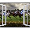 Horse Racing - Sport Wall Decal, Bedroom Wall Sticker, Self Adhesive Wall Decal, Wall Art Sport, Printable Wall Art