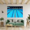 Swimming Sticker - Wall Decal Sport, Bedroom Wall Art, Peel and Stick, Sport Wall Decor, Vinyl Decal, Wall Decoration