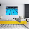 Swimming Sticker - Wall Decal Sport, Bedroom Wall Art, Peel and Stick, Sport Wall Decor, Vinyl Decal, Wall Decoration