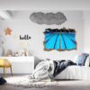 Swimming Sticker - Wall Decal Sport, Bedroom Wall Art, Peel and Stick, Sport Wall Decor, Vinyl Decal, Wall Decoration