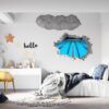 Swimming Sticker - Wall Decal Sport, Bedroom Wall Art, Peel and Stick, Sport Wall Decor, Vinyl Decal, Wall Decoration