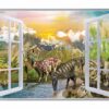 Dinosaur Wall Art - Self Adhesive Wall sticker, Dinosaur Wall Decoration, Wall Sticker Nursery, Wall Sticker Print, Waterproof