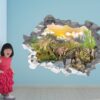 Dinosaur Wall Art - Self Adhesive Wall sticker, Dinosaur Wall Decoration, Wall Sticker Nursery, Wall Sticker Print, Waterproof