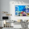 Sunken Treasure Wall Sticker Decal - Underwater Escape Art Mural - Playful Design - Bedroom Wall Décor