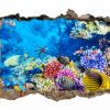 Sunken Treasure Wall Sticker Decal - Underwater Escape Art Mural - Playful Design - Bedroom Wall Décor