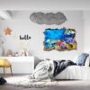 Sunken Treasure Wall Sticker Decal - Underwater Escape Art Mural - Playful Design - Bedroom Wall Décor